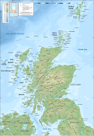 skotlannin kartta Skotlanti – Wikipedia