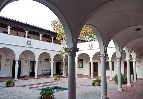 Balch Hall, Scripps College by Sumner Hunt and Gordon Kaufmann in Claremont, California, United States (1929)