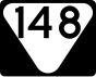 State Route 148 маркер