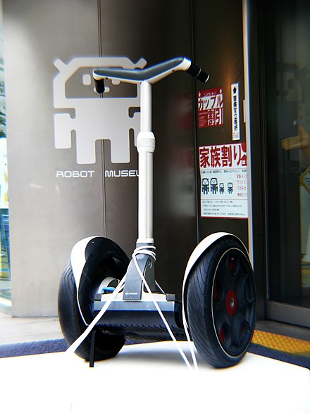 Segway in the Robot museum in Nagoya