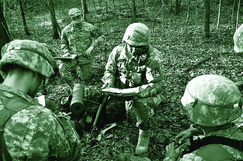 File:Seniors at Marion Military Institute help juniors prepare for their Leadership Assessment and Development Course (LDAC).jpg