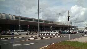 Neues Terminal am Flughafen Sibu