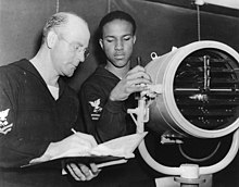 Signal lamp training during World War II Signal lamp training.jpg