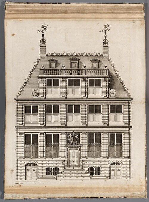 The mansion of Johan Huydecoper van Maarsseveen, at Singel 539