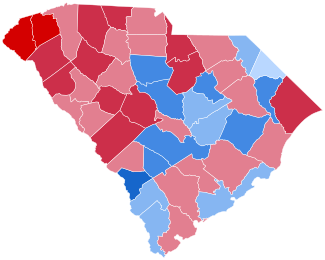 South Carolina Presidential Election Results 2016.svg
