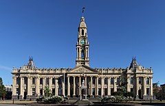 South Melbourne Town Hall in Second Empire style