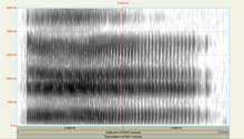 Spectrogram of Y Spectrogram of near-close near-front rounded vowel (IPA Y).png