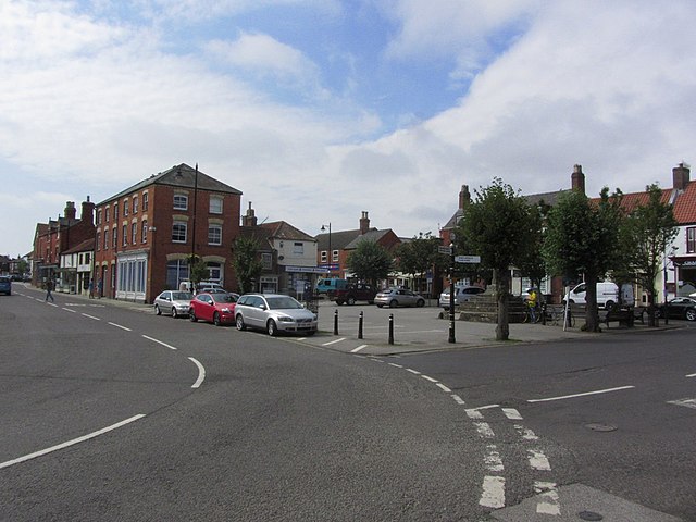 Image: Spilsby   Town Centre ^ Market St   geograph.org.uk   4282529