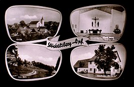 Söckelsberg on a postcard, around 1970