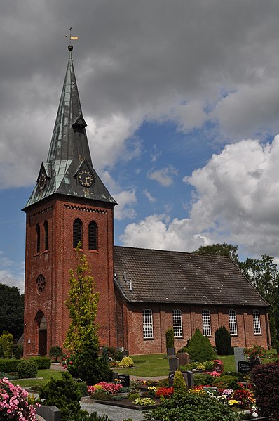 File:St. Michaelis-Kirche (Hemmoor-Basbeck).Südwestansicht.ajb.jpg