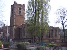St. Nicholas' Church, Nottingham, where Lord Santry is buried StNicsNottingham.JPG
