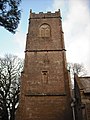 St Tewdric's tower with sundial.jpg