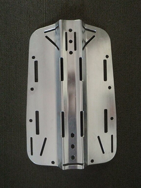 https://upload.wikimedia.org/wikipedia/commons/thumb/2/28/Stainless_steel_backplate_with_M-section_centre_channel_PB228276.jpg/576px-Stainless_steel_backplate_with_M-section_centre_channel_PB228276.jpg