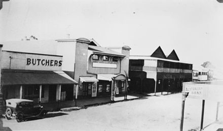 Main Street, Proserpine in the 1930s