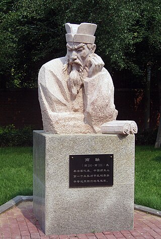<span class="mw-page-title-main">Shang Yang</span> Statesman of the Qin state