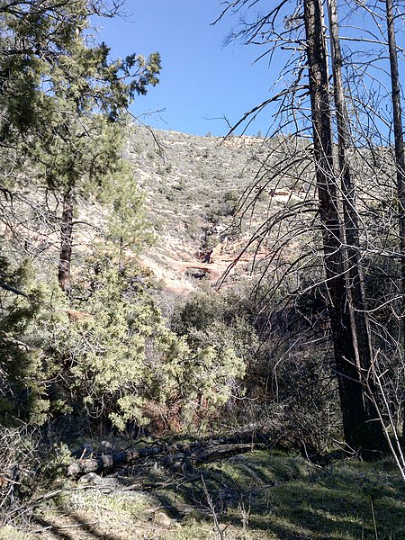 File:Sterling Pass Trail To Vultee Arch Trail, Sedona, Arizona, Coconino County - panoramio (101).jpg