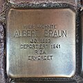 image=File:Stolperstein Brüggen Klosterstraße 78 Albert Braun.jpg