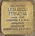 Stolperstein für Lidia Ascoli Terracina (Rom).jpg