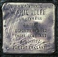 Stolperstein für Emilie Wolff (Theresienstraße 59)