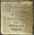 Snublesten for Rosa Sussmann (Lütticher Straße 16)