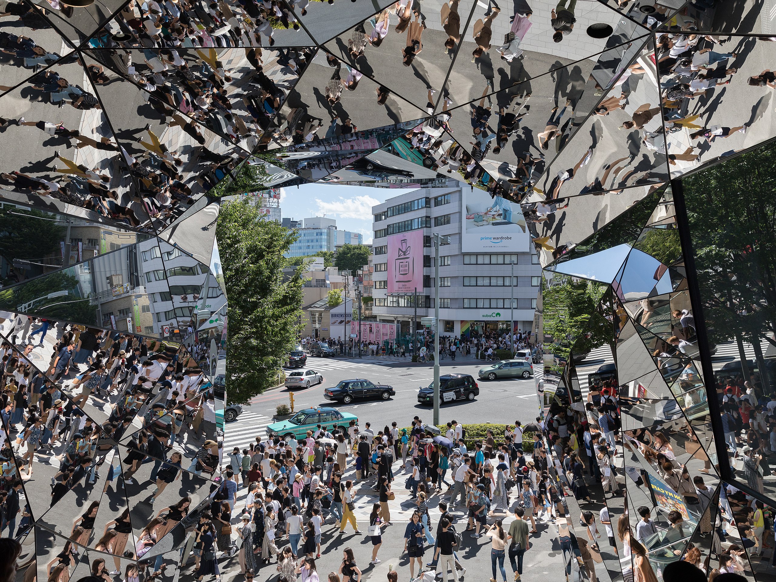 The logo of Christian Dior is seen in Shibuya Ward, Tokyo on May