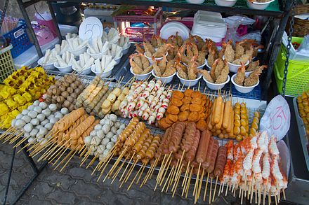 Street food for sale in Ao Nang