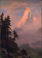 Thumbnail for Sunrise on the Matterhorn (Albert Bierstadt)
