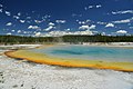* Nomination: Sunset Lake in Black Sand Basin, Yellowstone National Park, 2019 --Lorax 01:45, 4 July 2020 (UTC) * Review  Comment right top angle of the sky is unnatural (dark edge)--EV Raudtee 14:22, 4 July 2020 (UTC)  Comment I have brightened the top right corner, is that better? Lorax 15:04, 5 July 2020 (UTC)