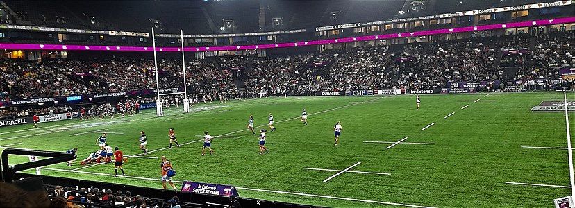 Paris La Défense Arena lors du Supersevens 2021