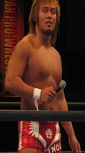 Tetsuya Naito, who was slated to headline Wrestle Kingdom 8, but ultimately lost the spot due to his inability to connect with NJPW fans TETSUYA NAITO.jpg