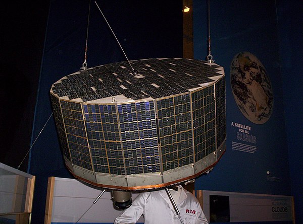 TIROS-1 Satellite displayed at National Air and Space Museum in Washington