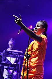 Neneh Cherry al Tauron Nowa Muzyka 2014 de Katowice, Polònia