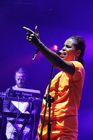 Neneh Cherry at Tauron Nowa Muzyka in 2014 in Katowice, Poland