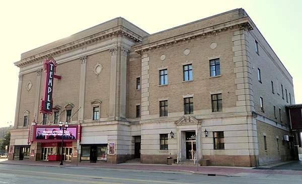 Image: Temple Theater Masonic temple   E Saginaw HBD   Saginaw Michigan