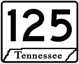 <span class="mw-page-title-main">Tennessee State Route 125</span> Highway in Tennessee