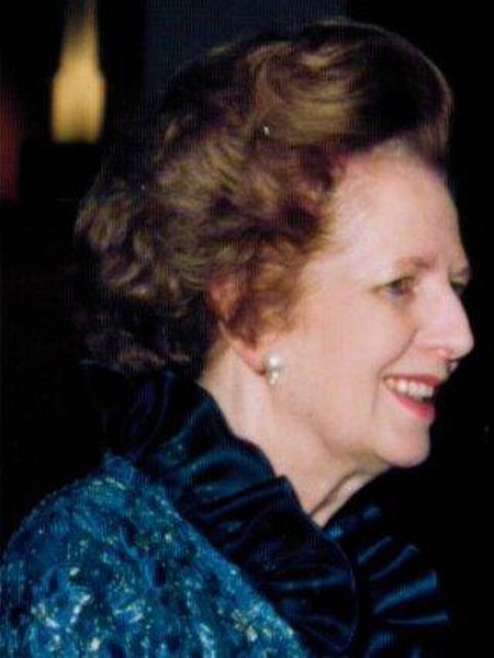 Thatcher in 1990