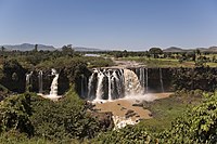 the Falls of the Blue Nile in Ethiopia (photography taken in October)