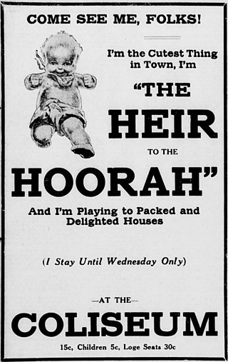 <i>The Heir to the Hoorah</i> 1916 film by William C. deMille