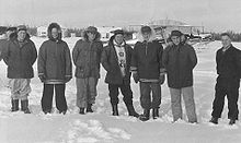 Tom Lamb and his six sons.