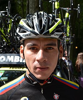 Juan Pablo Valencia Colombian cyclist