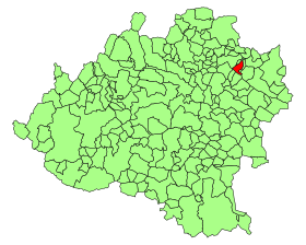 Trévago (Soria) Mapa.svg