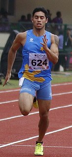 Trenten Beram Filipino sprinter