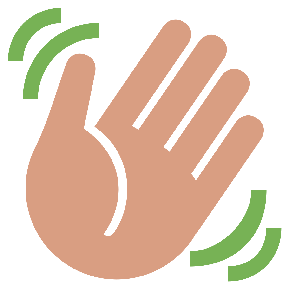 Free: File - Emoji U1f44b - Svg - Waving Hand Emoji Png 