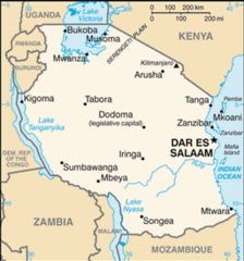 Geografia della Tanzania