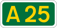 Thumbnail for A25 road