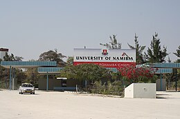 Università Della Namibia: Organizzazione, Note, Altri progetti