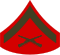 Armabzeichen von Lance Corporal (USMC)