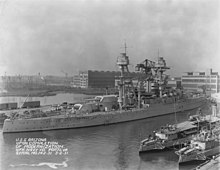 Arizona in 1931 after her modernization USS Arizona after 1931 modernization NARA 19-LC-19B-1.jpg