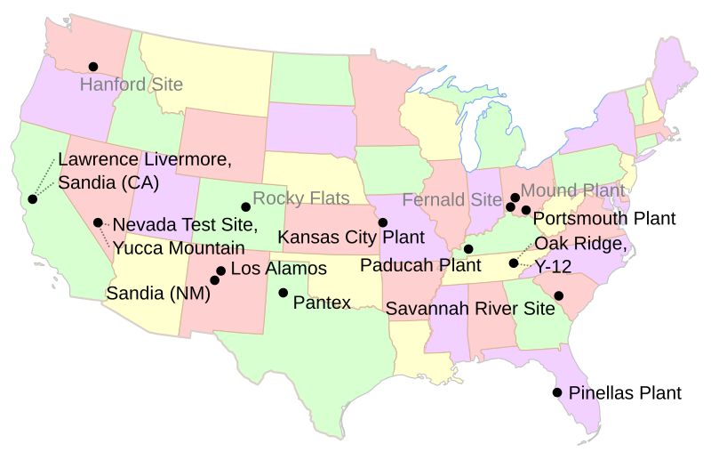 File:US nuclear sites map.svg