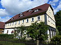 Residential house (surrounding area) and side building as well as enclosure